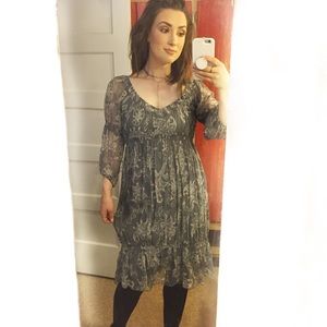 To The Max Grey Dress